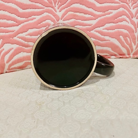 O4-Large Black "Bah Hum Bug" Holiday Mug - Picture 4 of 7